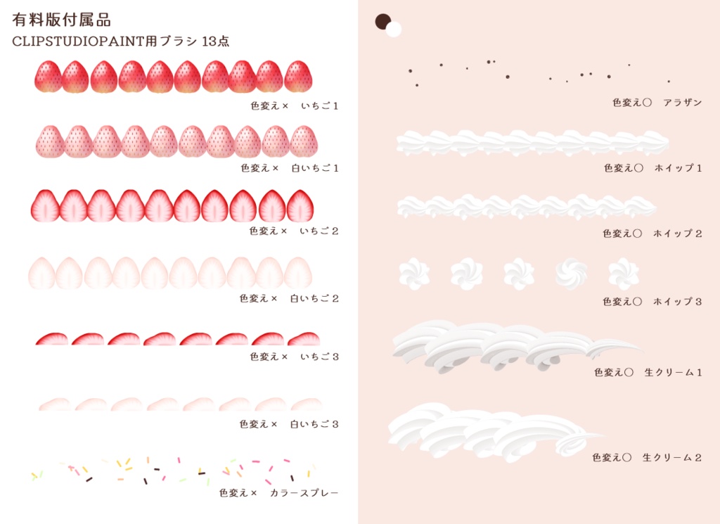 【無料版あり】Cake【フリー素材】