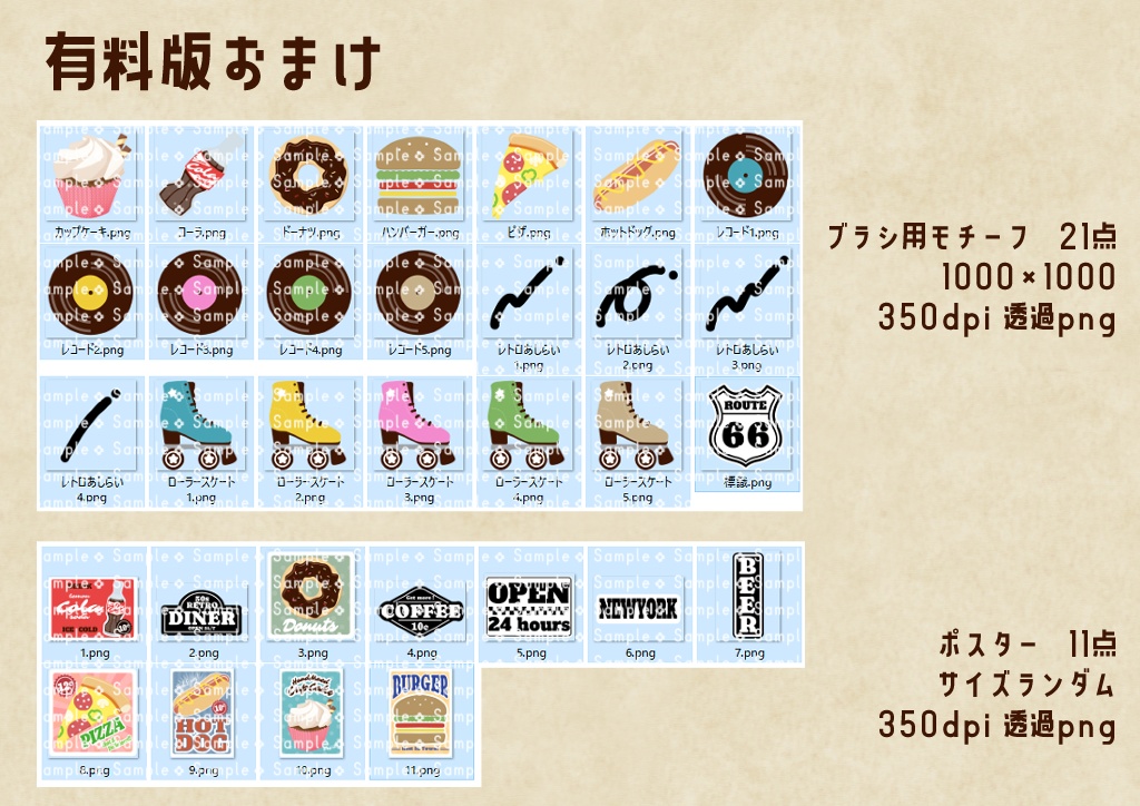 【無料版あり】RETRODINER【フリー素材】