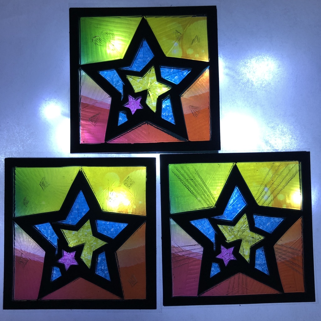 【シャインカービング】ほりほりレシピ 5cm『スター』交換会用②