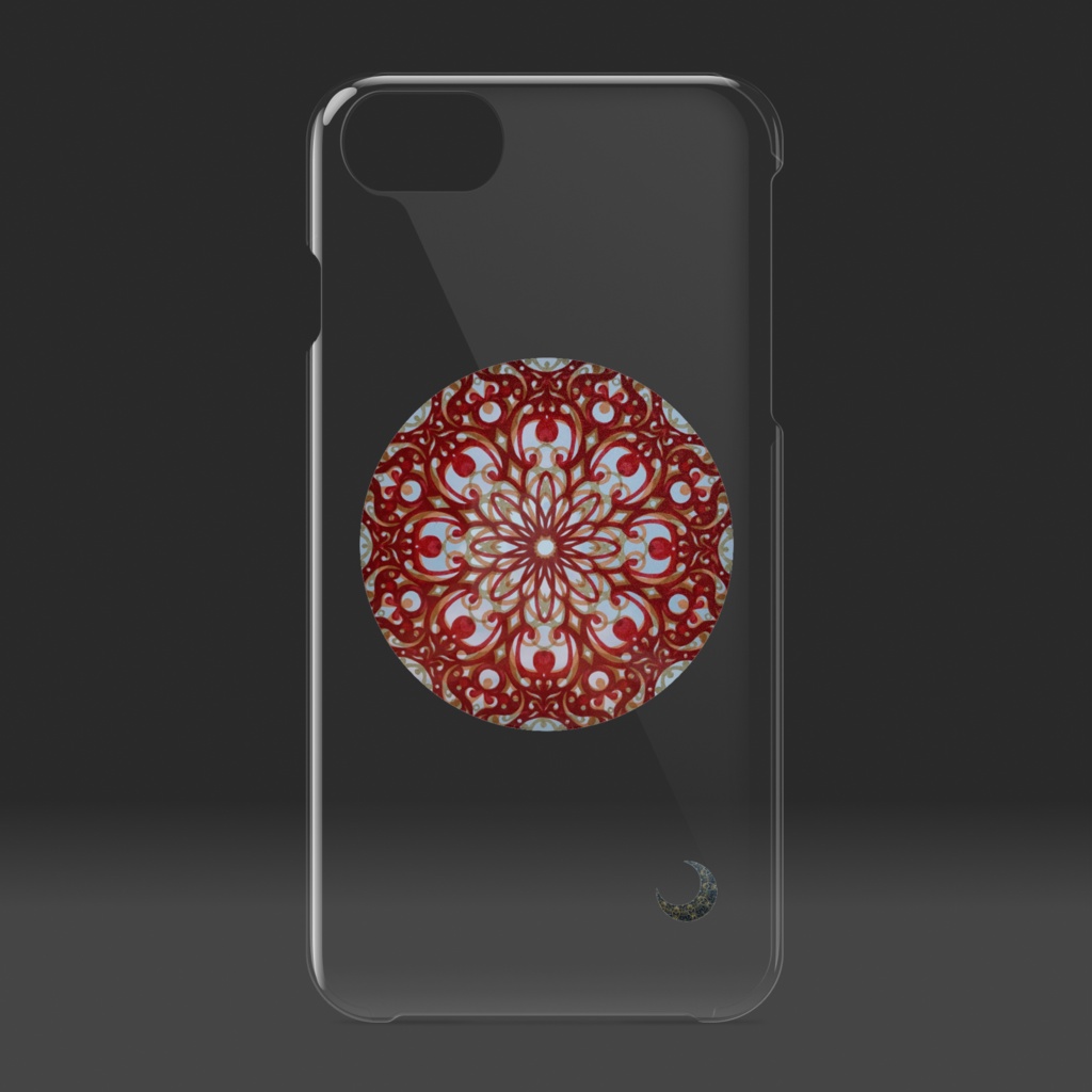 origin~Planet series~Mars【un doux ciel】iphoneクリアケース