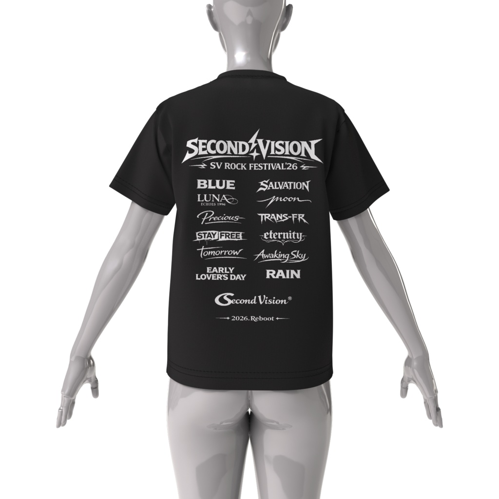 SV Tour T-shirt 2026 Reboot (BK)