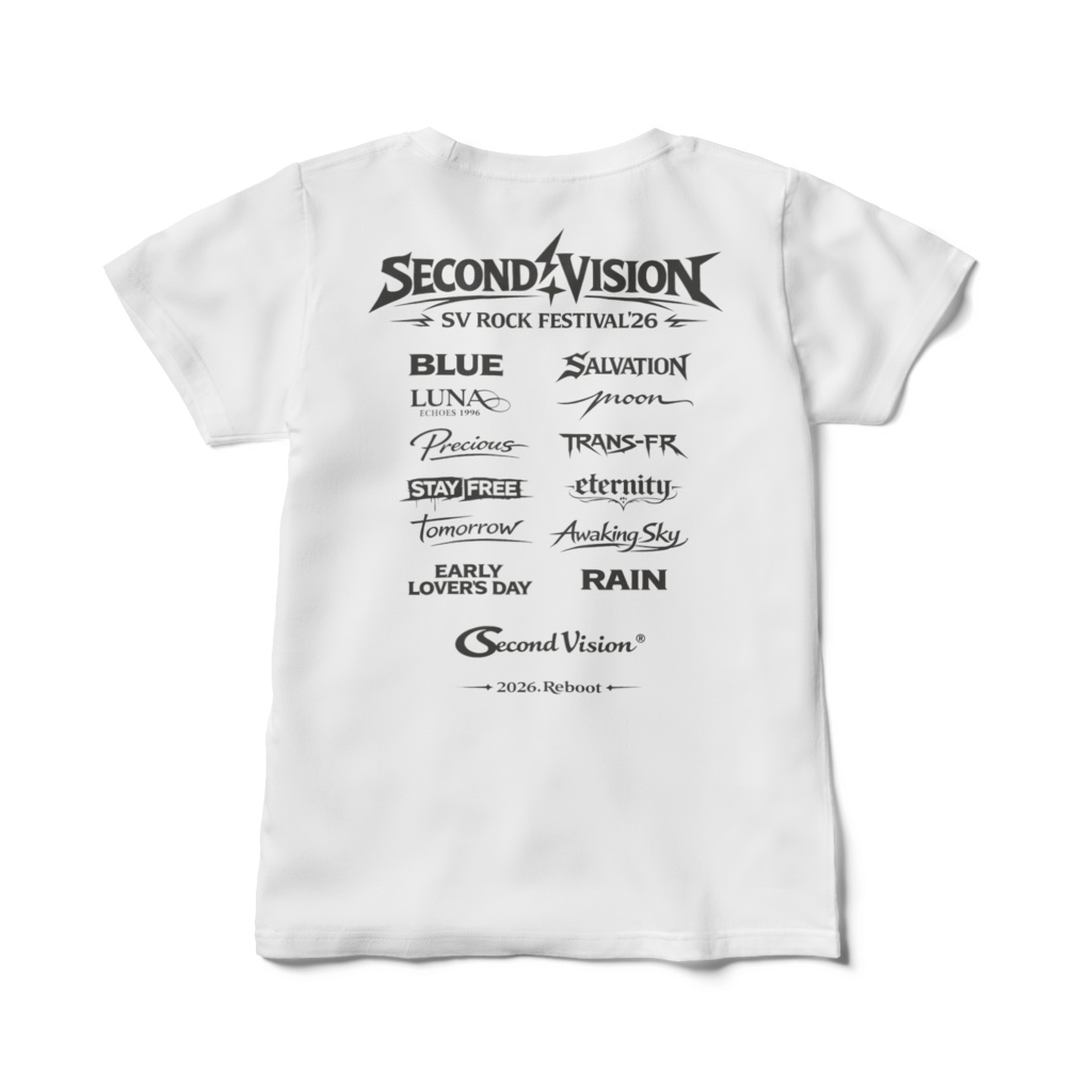 SV Tour T-shirt 2026 Reboot (レディース-W)