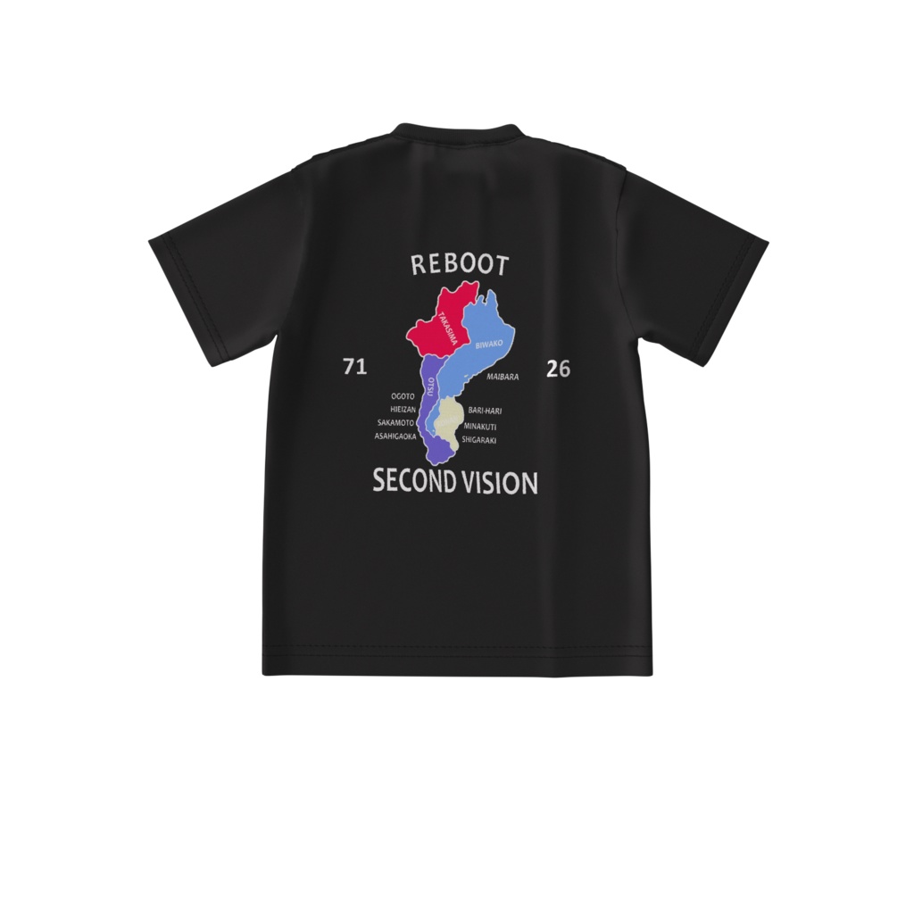 SV Vietnam Jacket ビッグシルエットTシャツ (BK)
