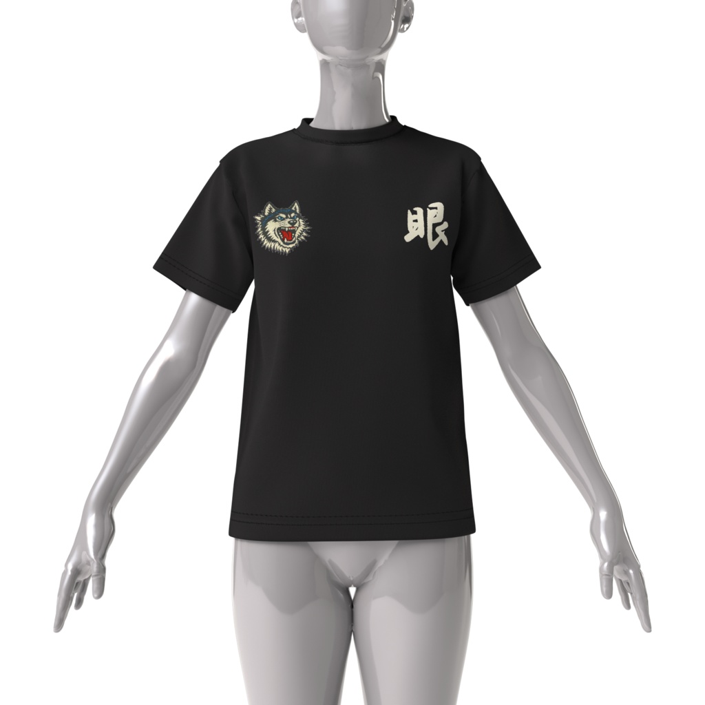 SV Vietnam Jacket ビッグシルエットTシャツ (BK)