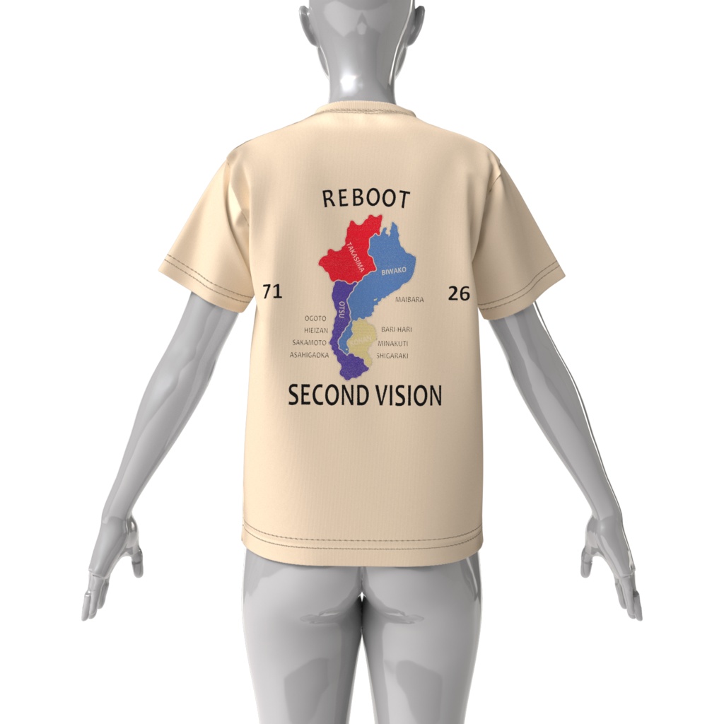 SV Vietnam Jacket ビッグシルエットTシャツ (SB)