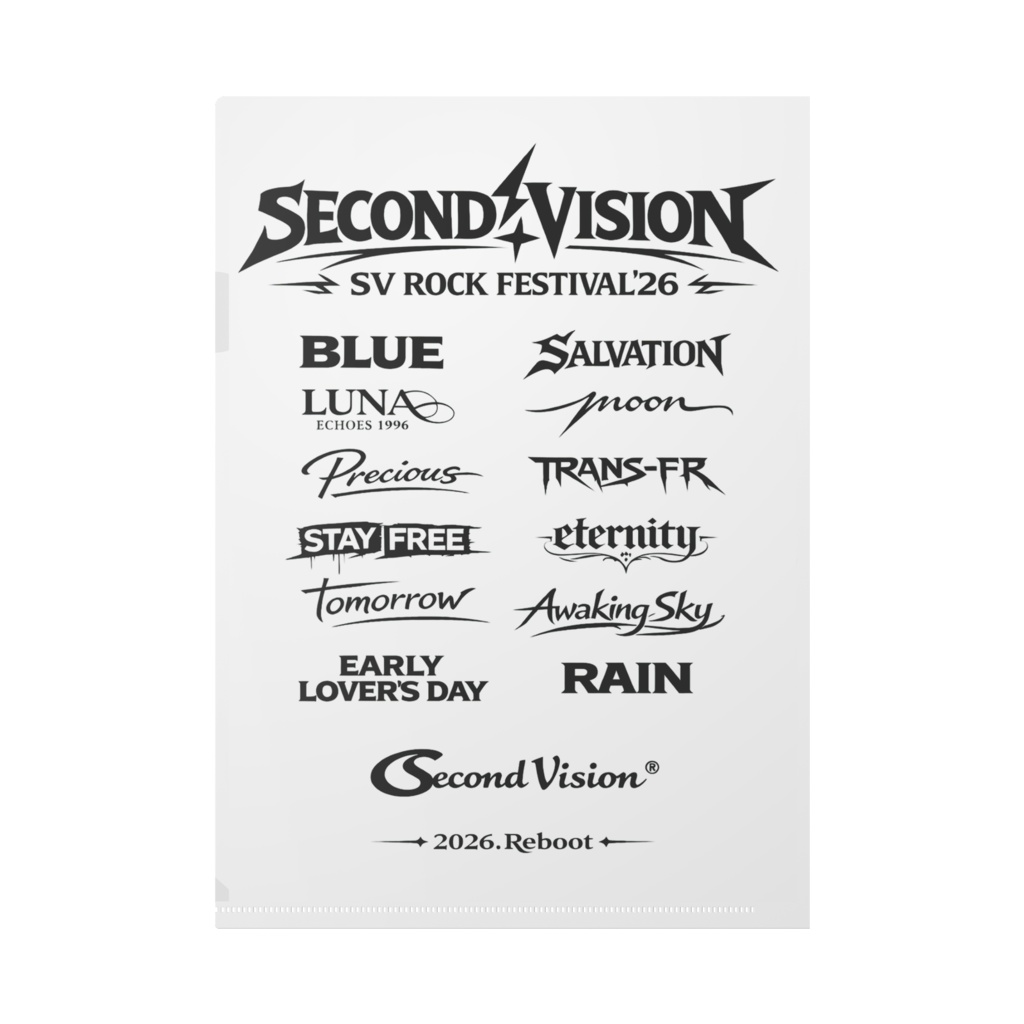 SV Fest クリアファイル