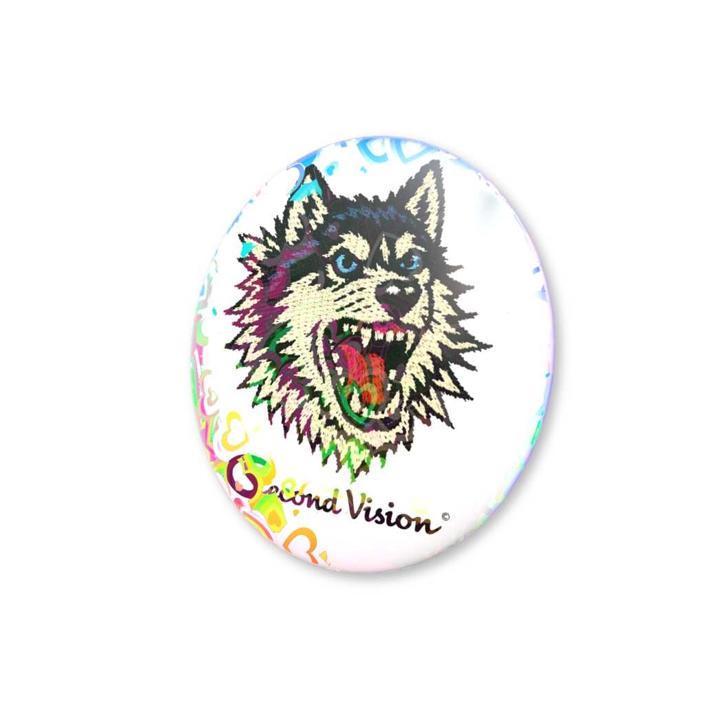 SV ホログラム缶バッジ 44mm