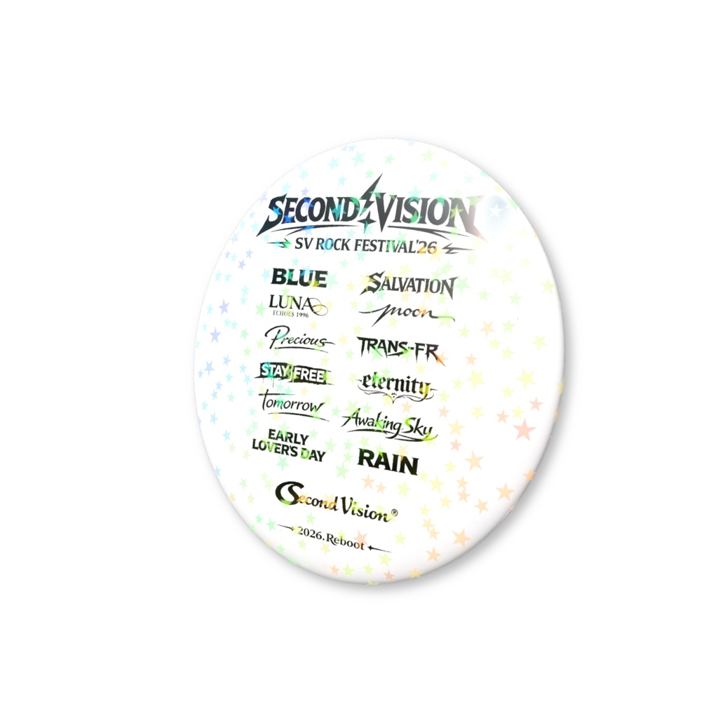 SV Tour ホログラム缶バッジ 56mm