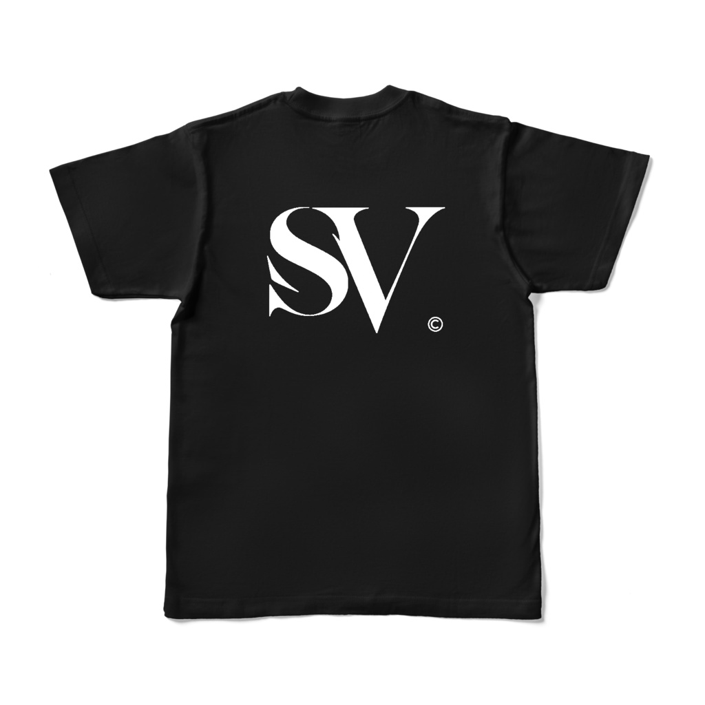 SV シンプルカラーTシャツ BK
