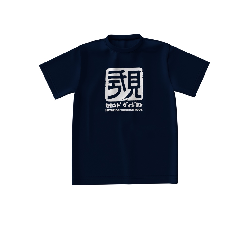 SV 漢字 ビッグシルエットTシャツ NAVY