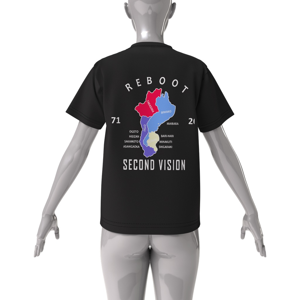 SV Vietnam Jacket ビッグシルエットTシャツ (BK)