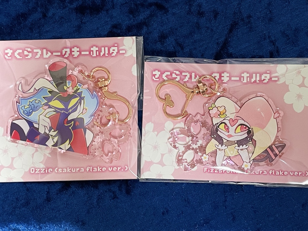 【再販】さくらフレークアクキー🌸オジフィズセット