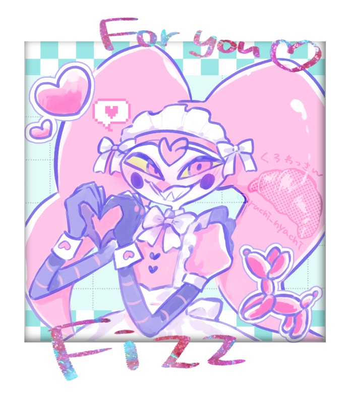 フィズのメイドアクリルスタンド(チェキ付)