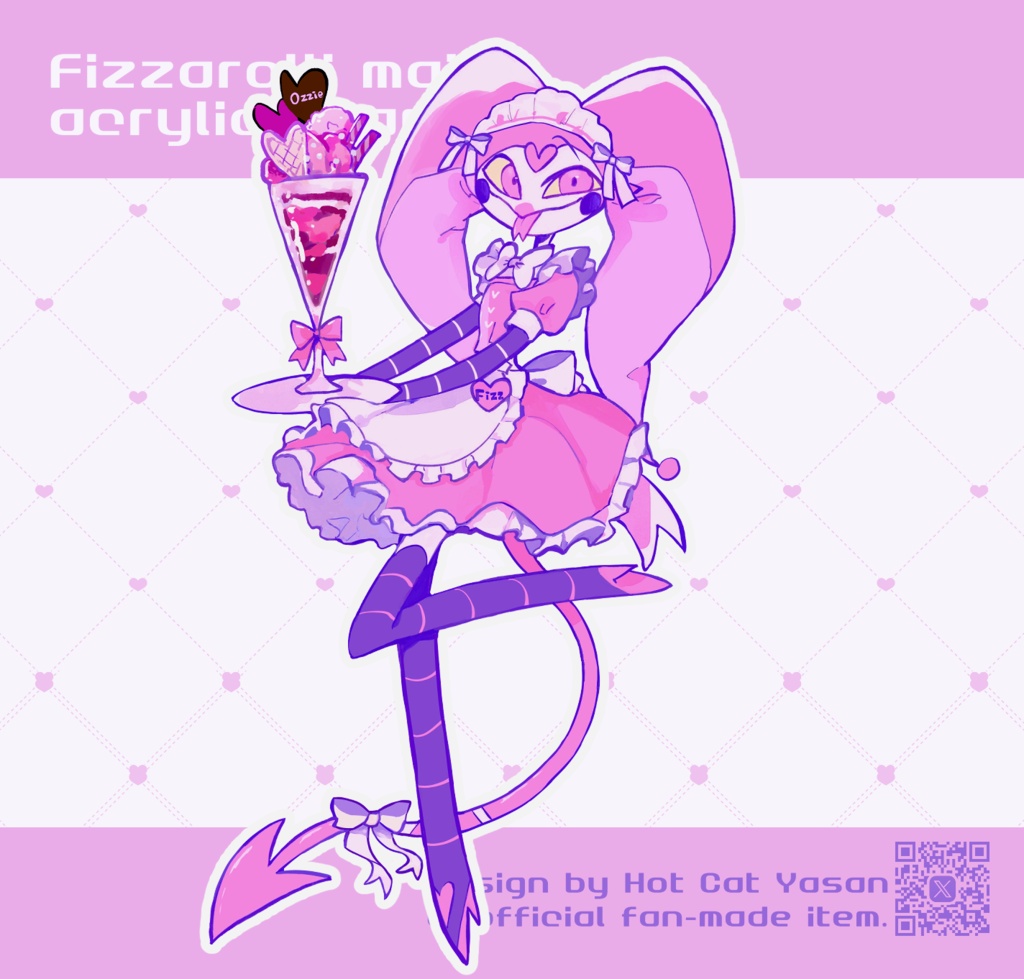 フィズのメイドアクリルスタンド（チェキ付）