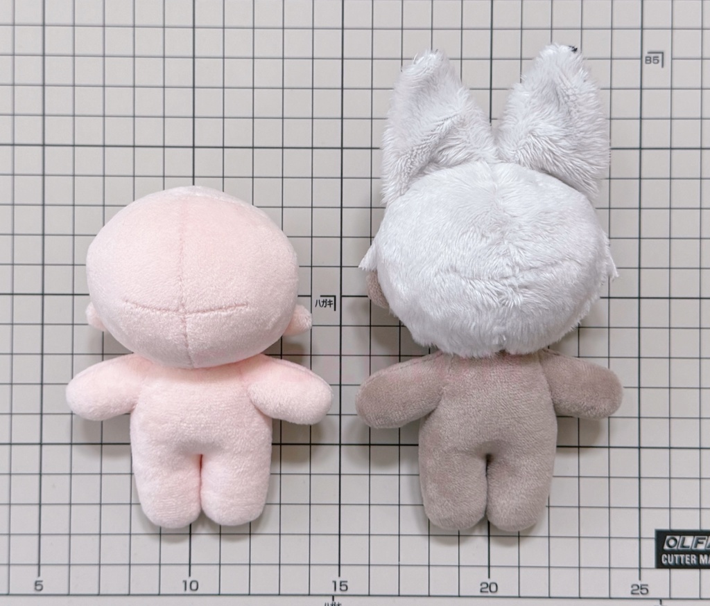 やさしめボディちゃん型紙