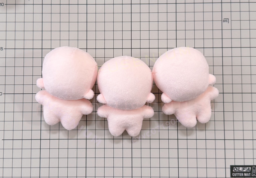 FUSETRON03 8.5cmぬい&11cmぬい型紙