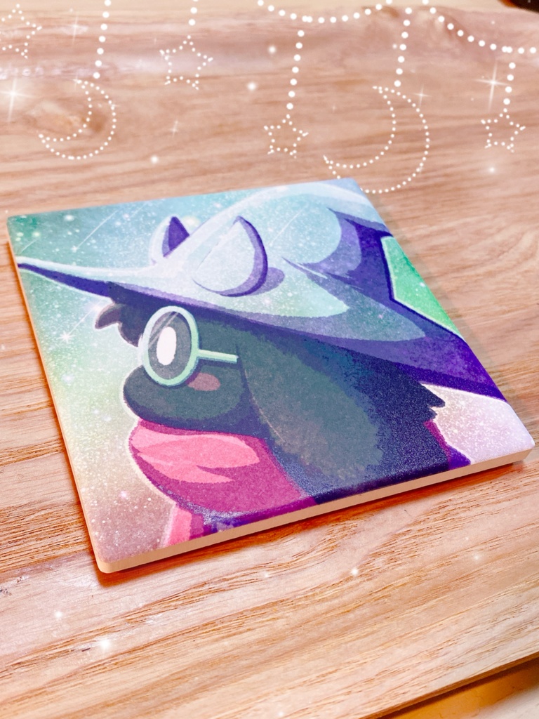 【Deltarune】白雲石コースター(ラルセイ)