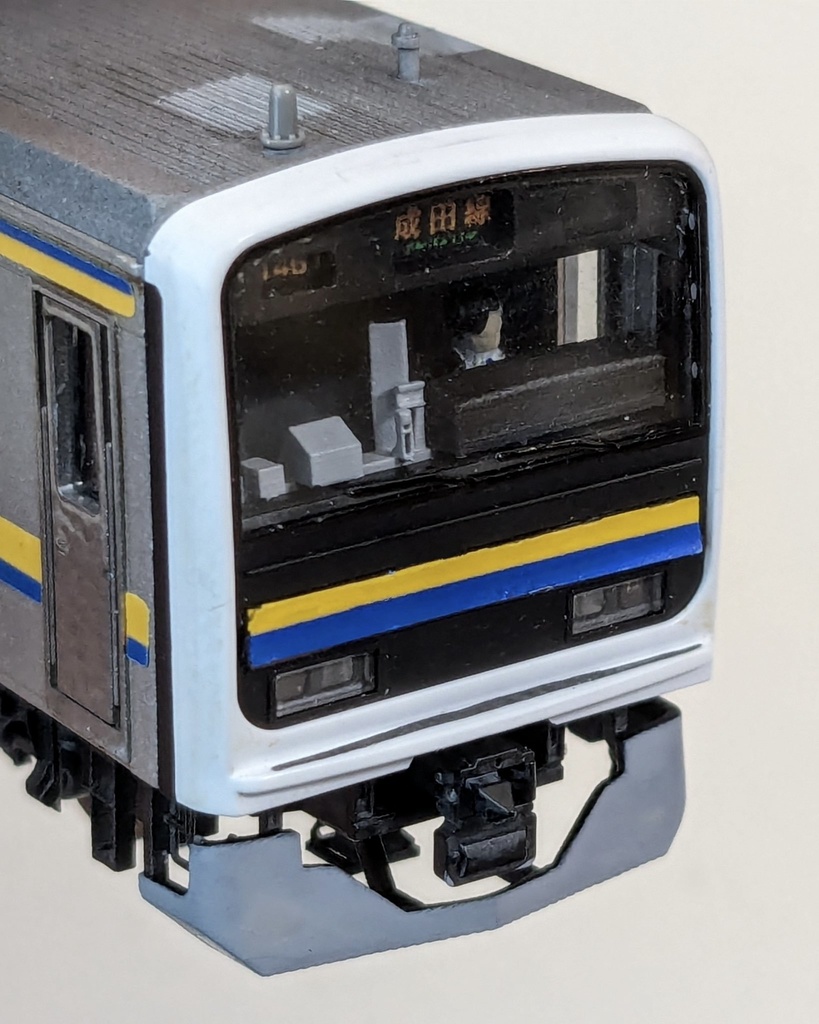 MR-1039 209系 強化スカートと運転台