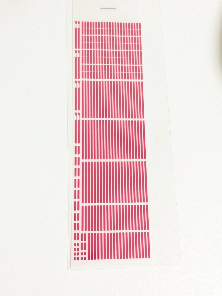 ML-2017 7000系 多摩チェリーレッド帯インレタ