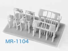 MR-1104 1000形スカート狛江D (未更新CSD86) ・CSD86 1段電連×2、電連なし×2