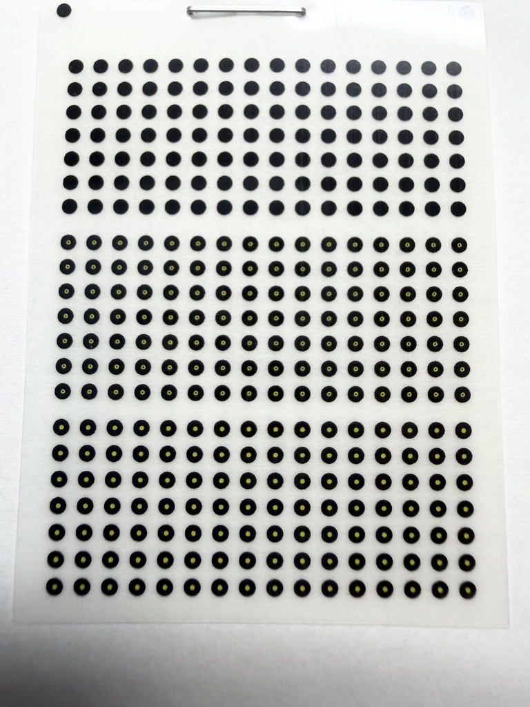 ML-2033 軸受色差しインレタ