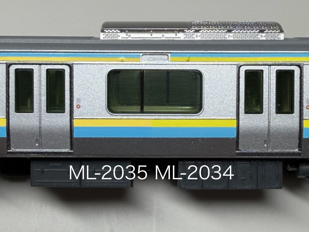 ML-2035 E233系 房総 帯インレタ 黄色暗め
