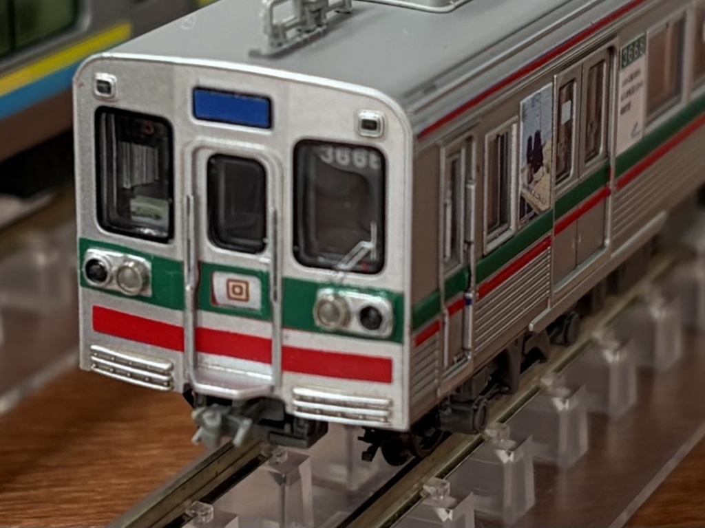 ML-2036 SR3600形 緑赤帯インレタ