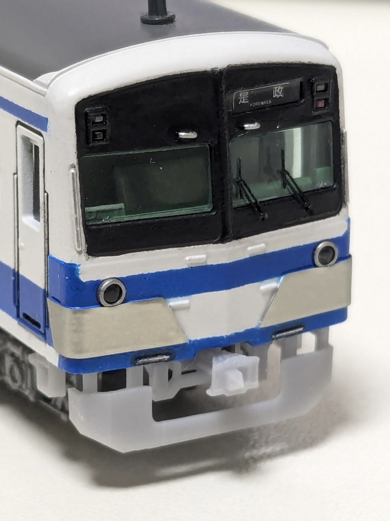MR-1137 新101系 スカートと運転台