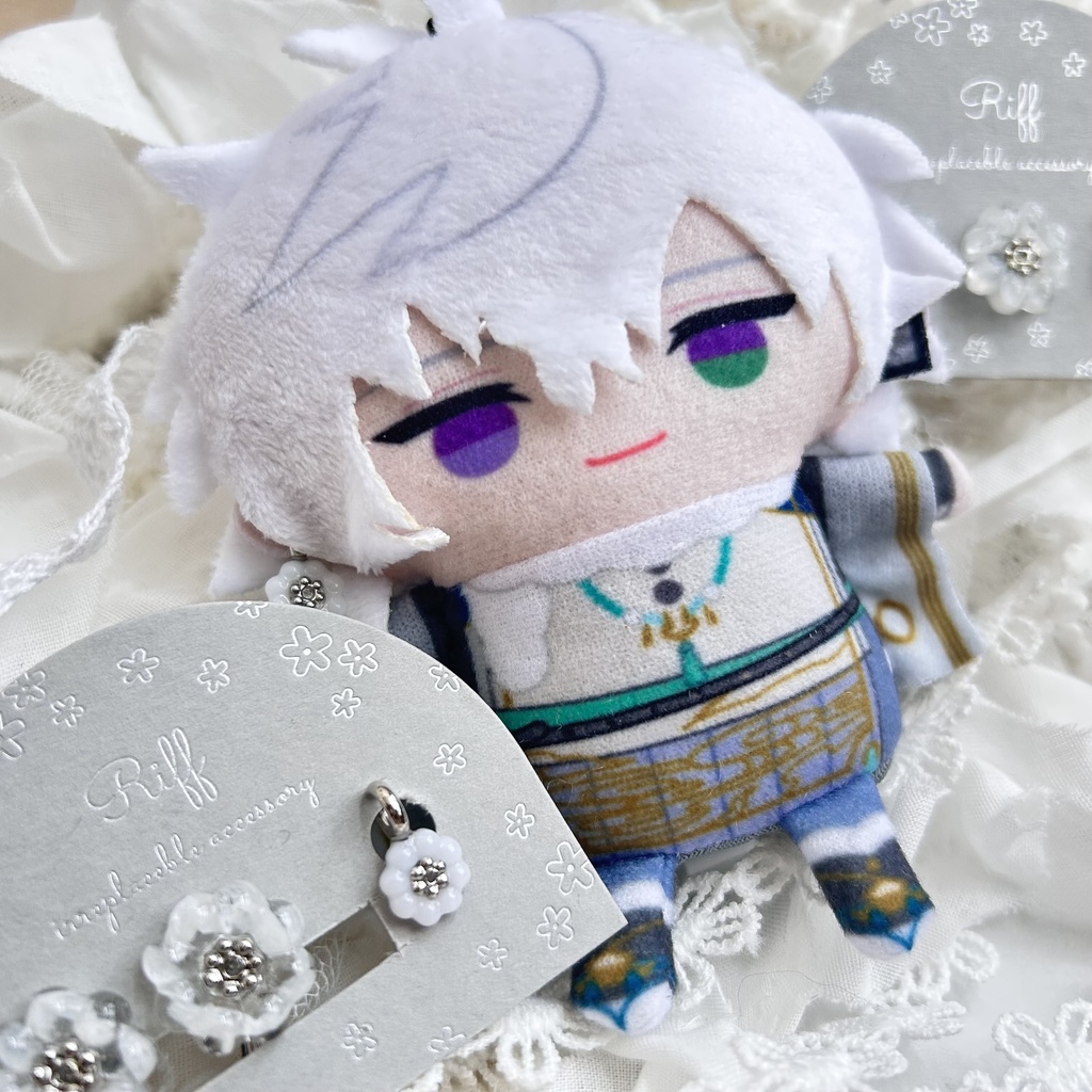 【イヤリングorピアス】 ぱぺといっしょ!お揃いアクセサリー【叢雲カゲツ】