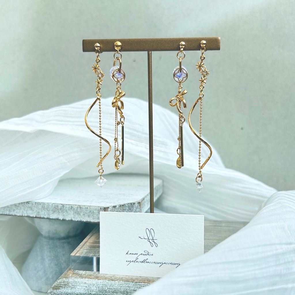 【イヤリングorピアス】鑑定士の新衣ショウ【星導ショウ】