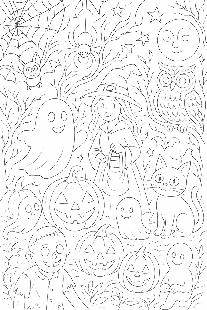 10月の塗り絵