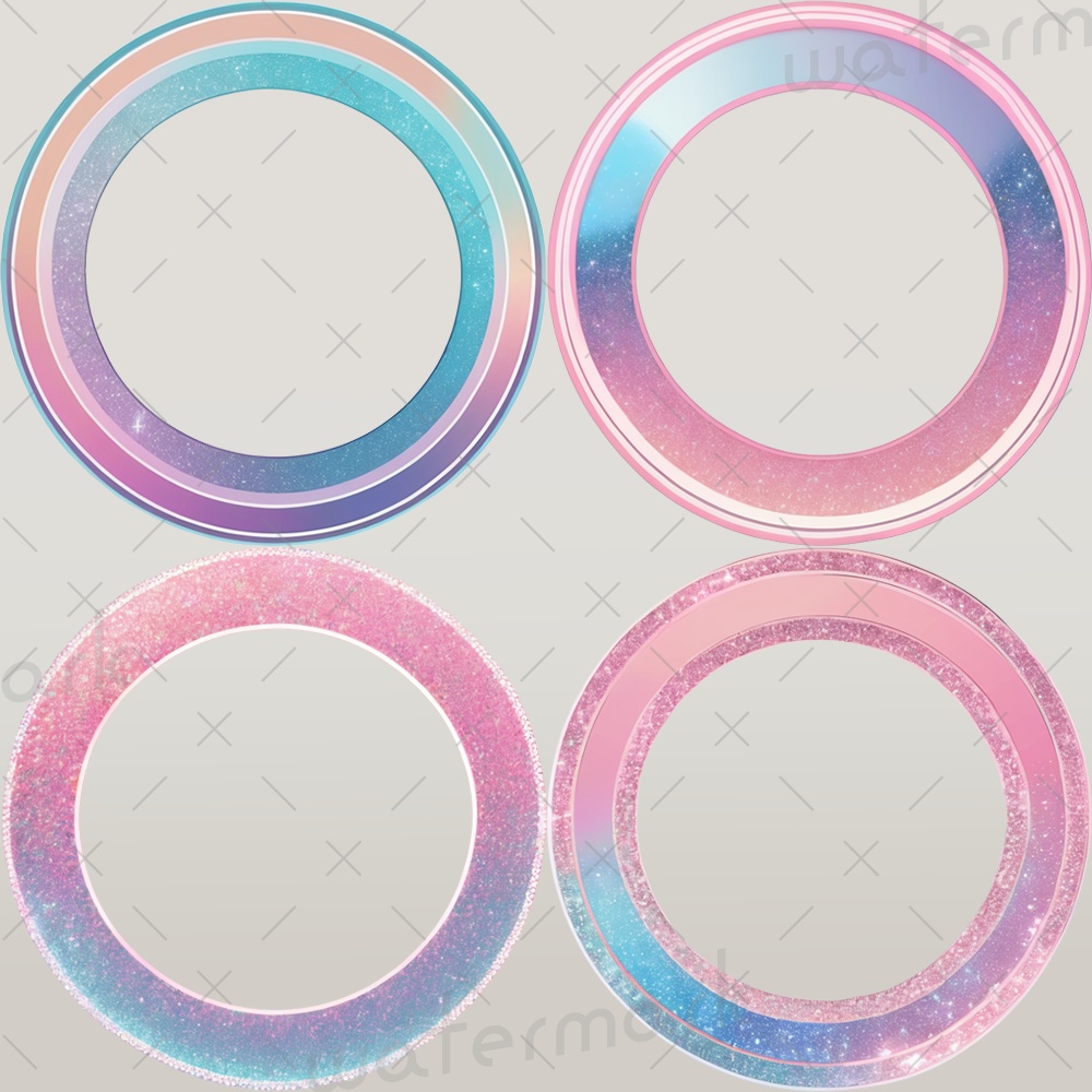 IRIAM素材　パステルアイコンリング　全20種類セット