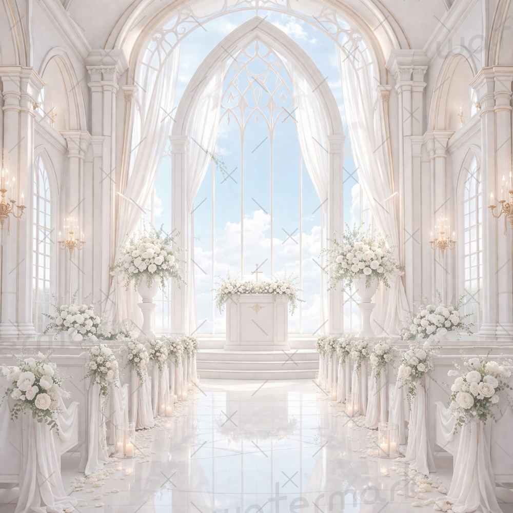 IRIAM素材 嫁こな決定戦ロゴ・ウェディングベール素材付き①