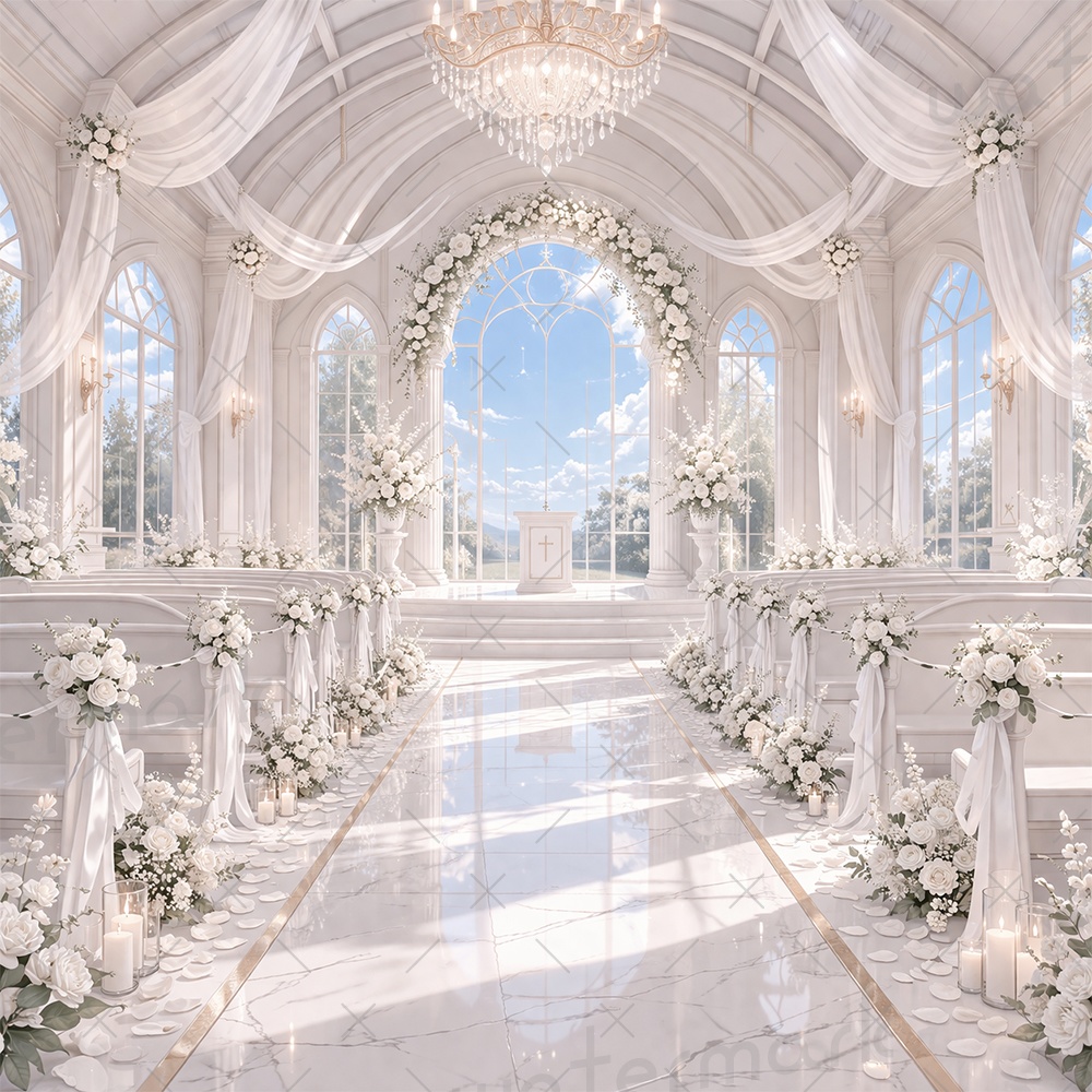 IRIAM素材 嫁こな決定戦ロゴ・ウェディングベール素材付き②