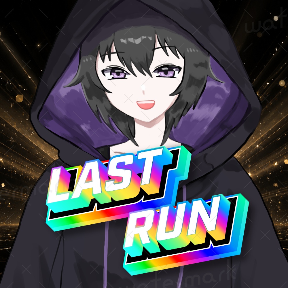 IRIAM素材 LASTRUN ラスランロゴ サムネイル