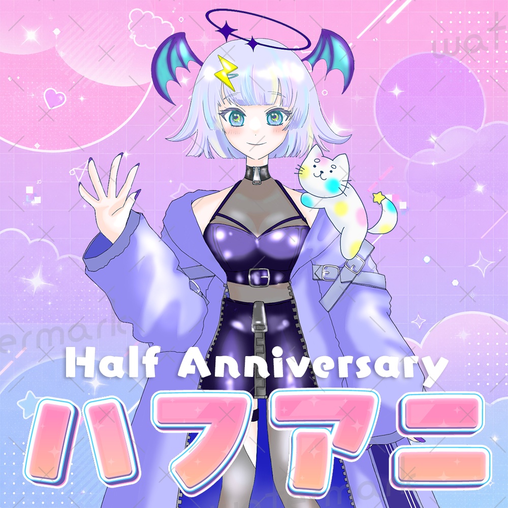 IRIAM素材 ハフアニ Half Anniversaryサムネイル