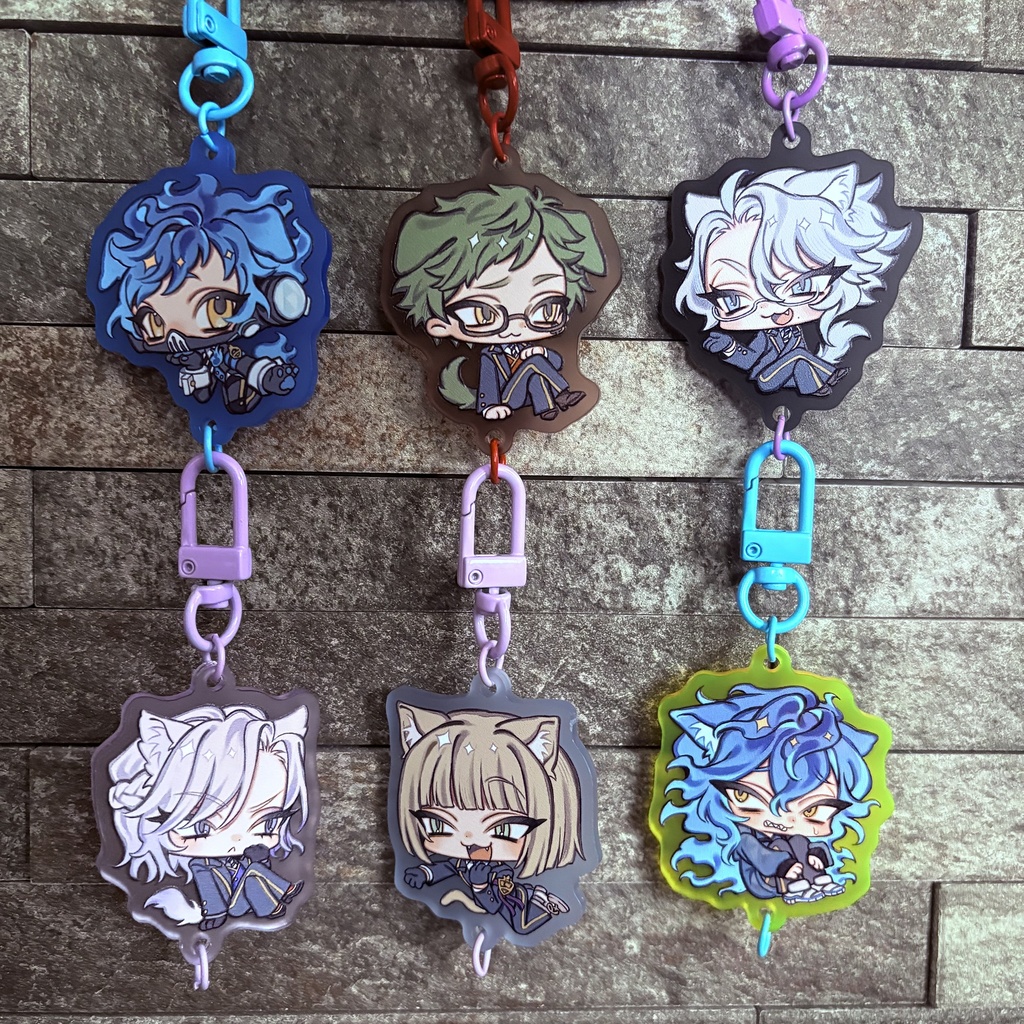 つながる⋆✦アクリルキーホルダー