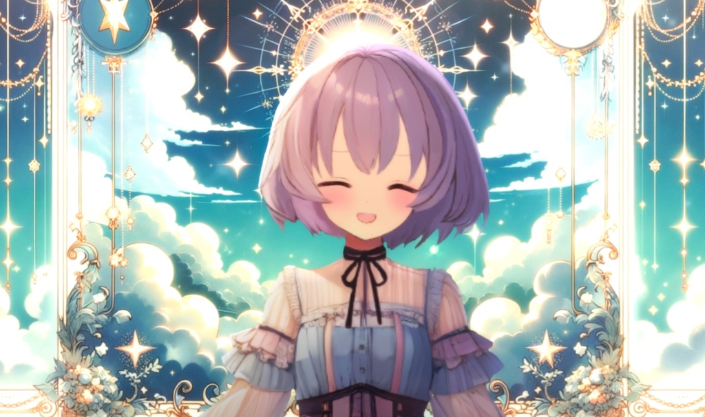 【値下げ中】【VTS動作確認済み/Live2Dモデル】Celestial - VTuber【魂募集】