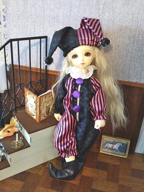 ピエロ服セット★ピンク★TinyFoxサイズ