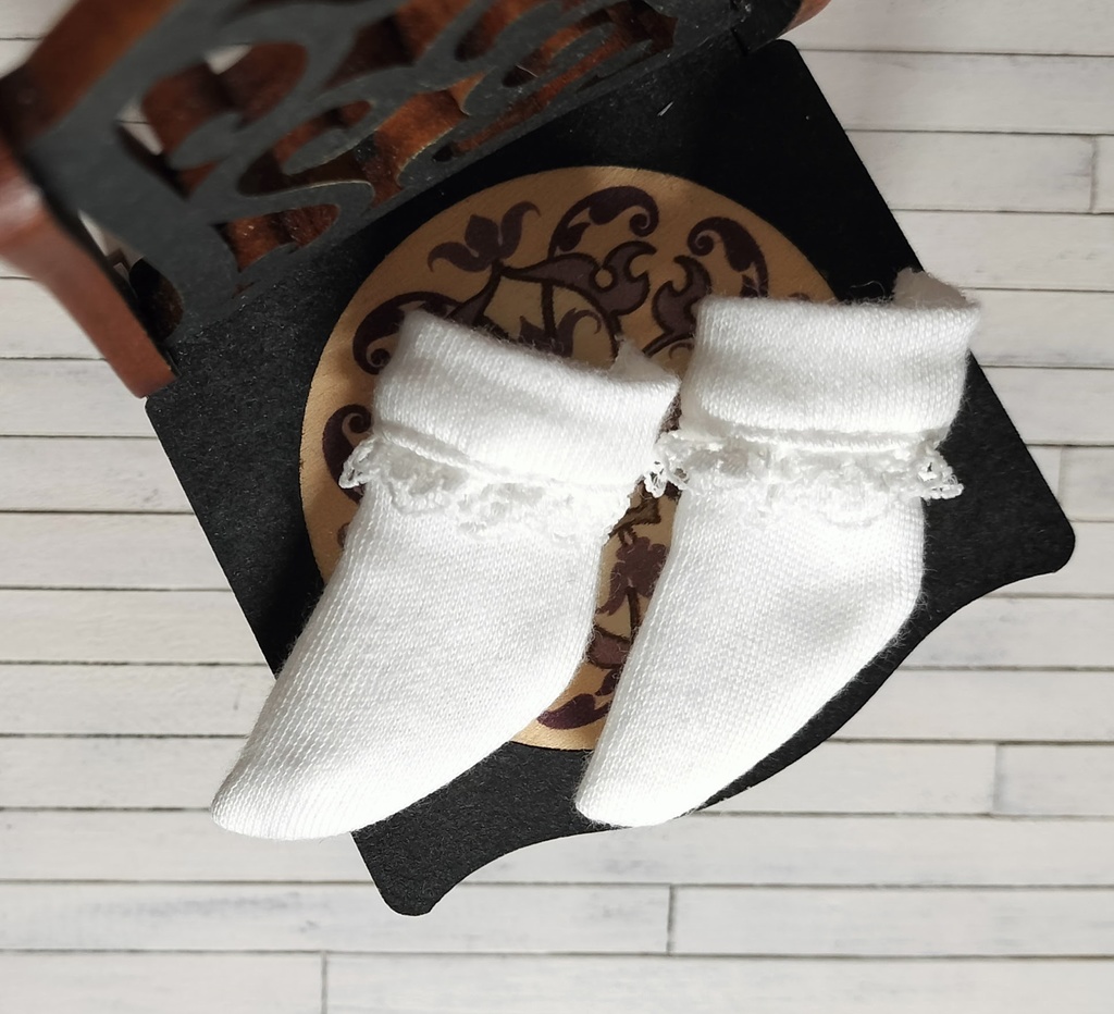 三つ折り風ソックス