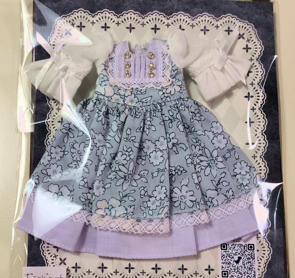 Blue gray クラシックワンピース