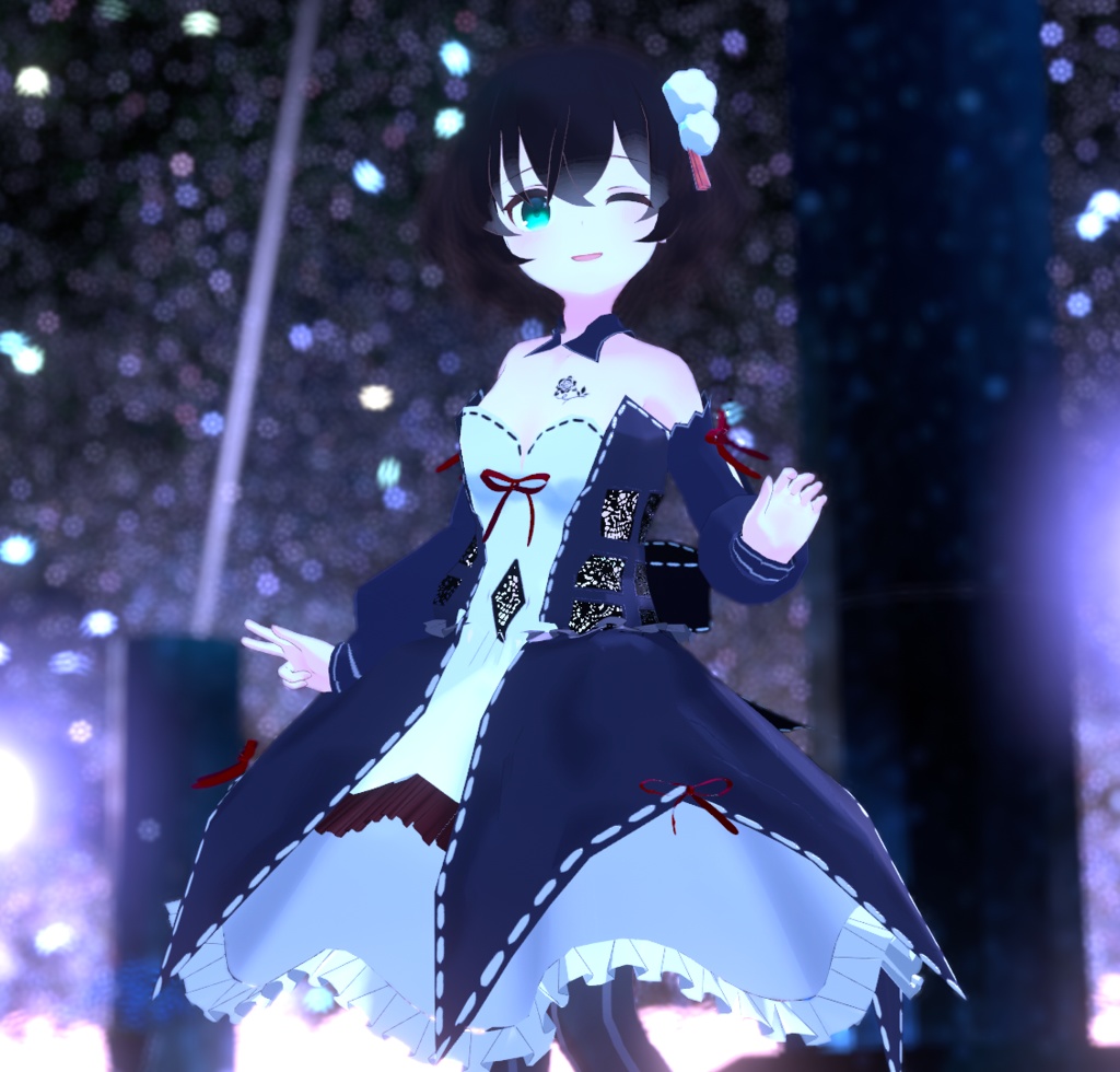 【3Dモデル】メープル(Maple)ちゃん用ドレスセット