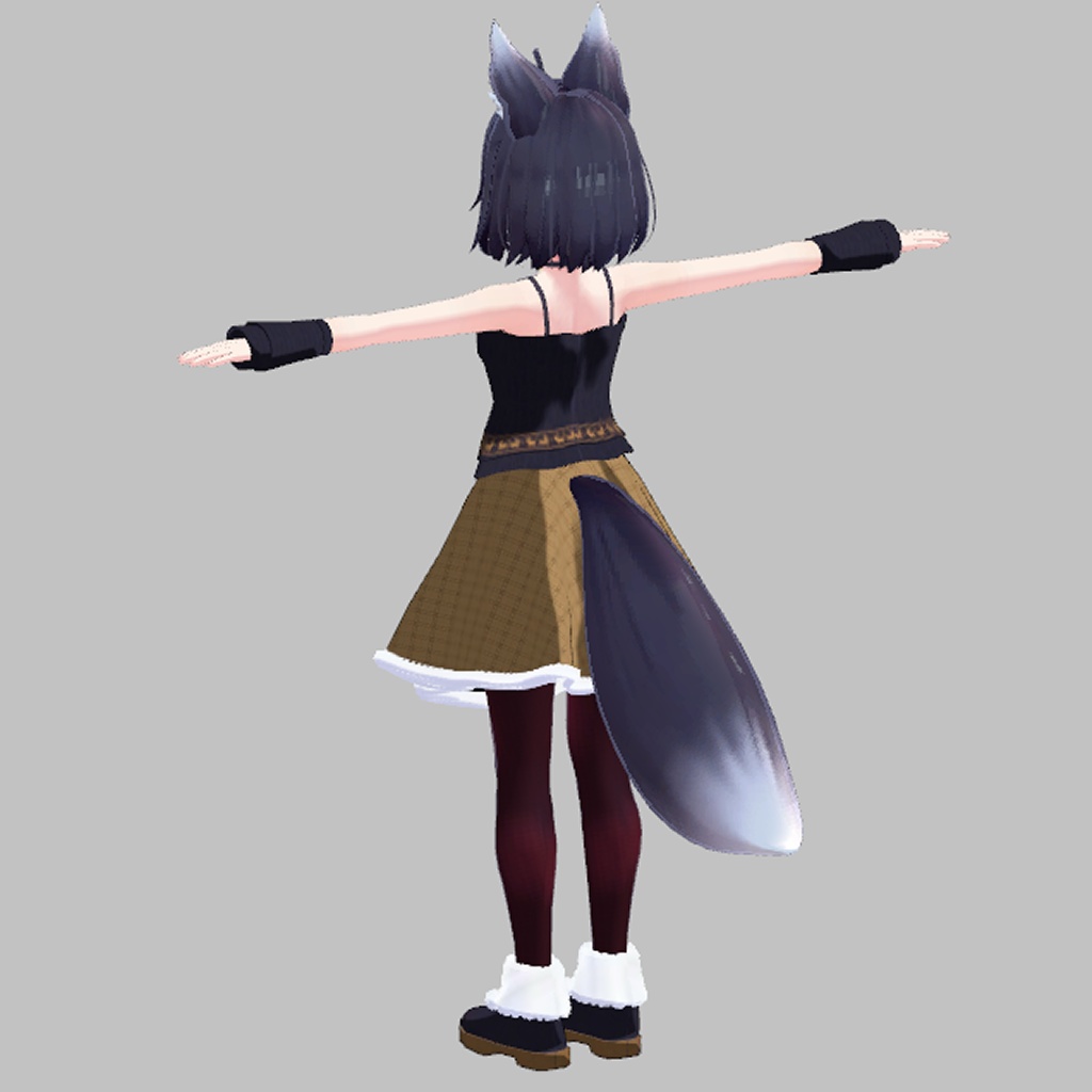 【3Dモデル】「Tien」ちゃん用ケープコーデセット