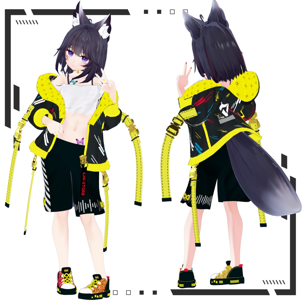 【ティエン向け衣装】CyberDress