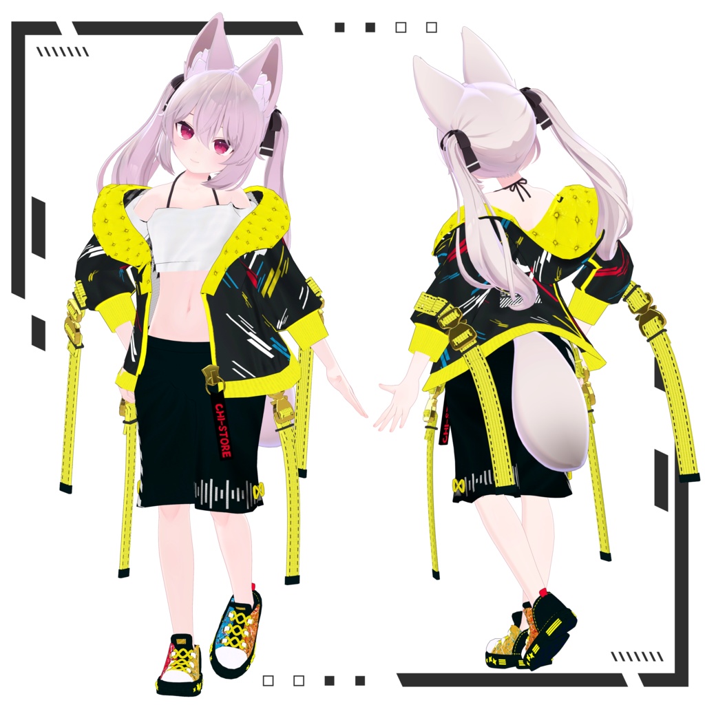 【カリン向け衣装】CyberDress