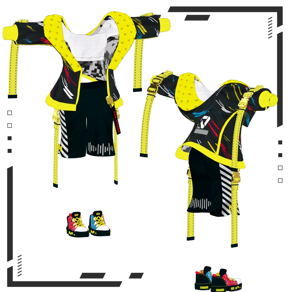 【カリン向け衣装】CyberDress