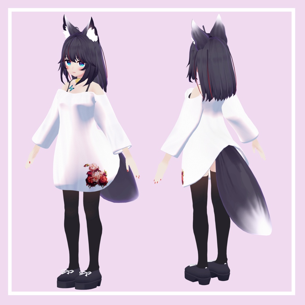 【ティエン向け衣装】オーバーサイズドレス