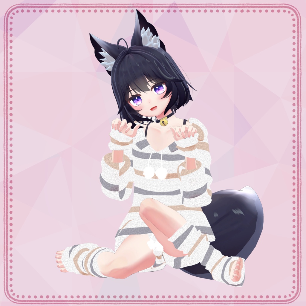 【ティエン向け衣装】もこもこルームウェア