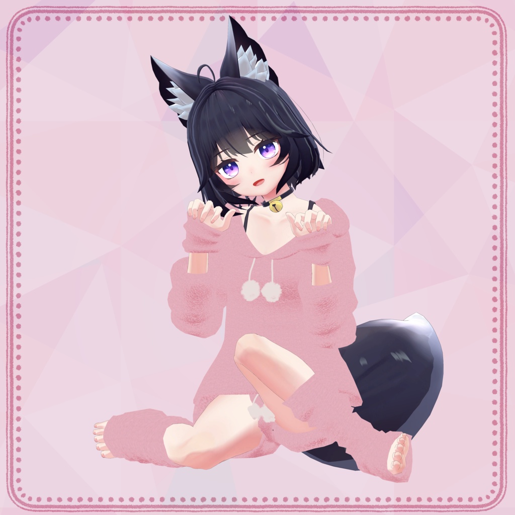 【ティエン向け衣装】もこもこルームウェア