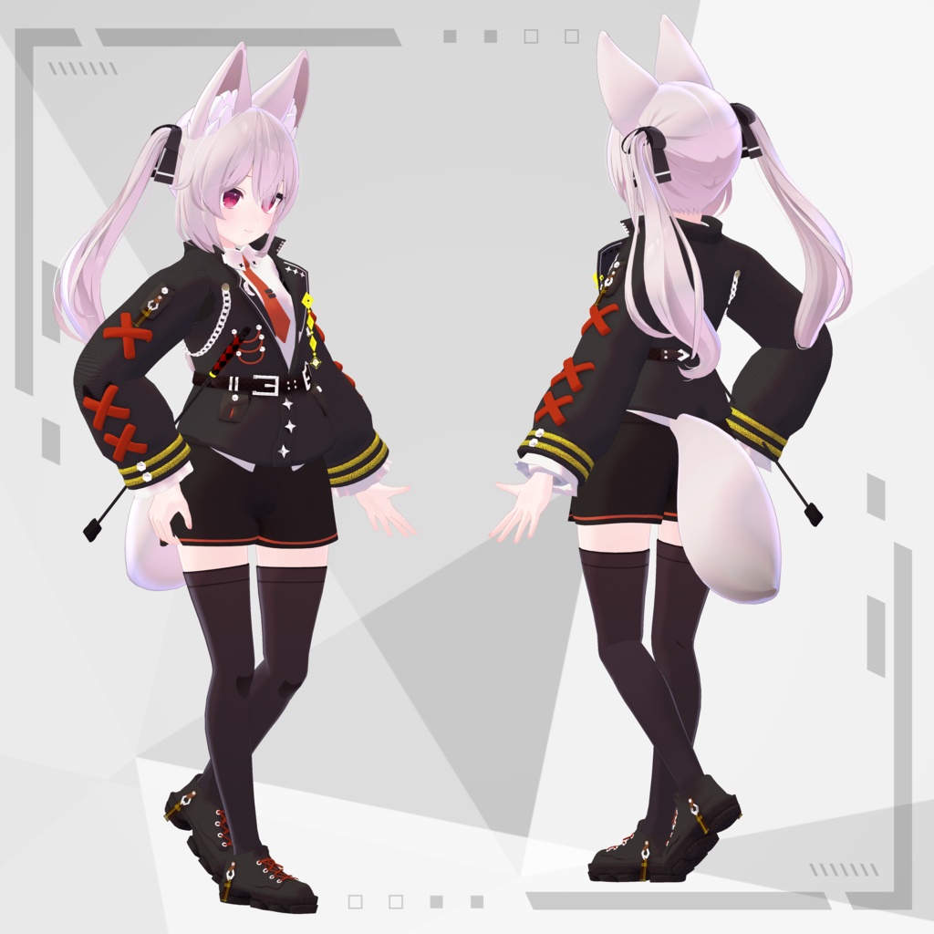 【カリン向け衣装】軍服ユニホーム